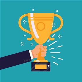 De vier winnaars van de Smart Policing Hackathon