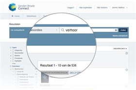 VERHOOR - Ontdek een waaier aan informatie in BlueConnect